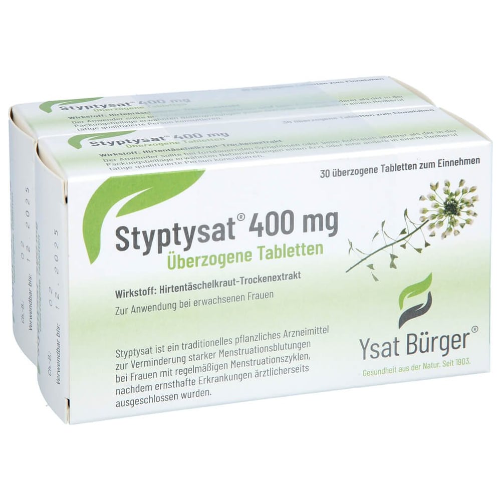 Styptysat 400 mg überzogene Tabletten