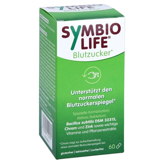 Symbiolife Blutzucker Bakterienst mme u.Chrom Kps.