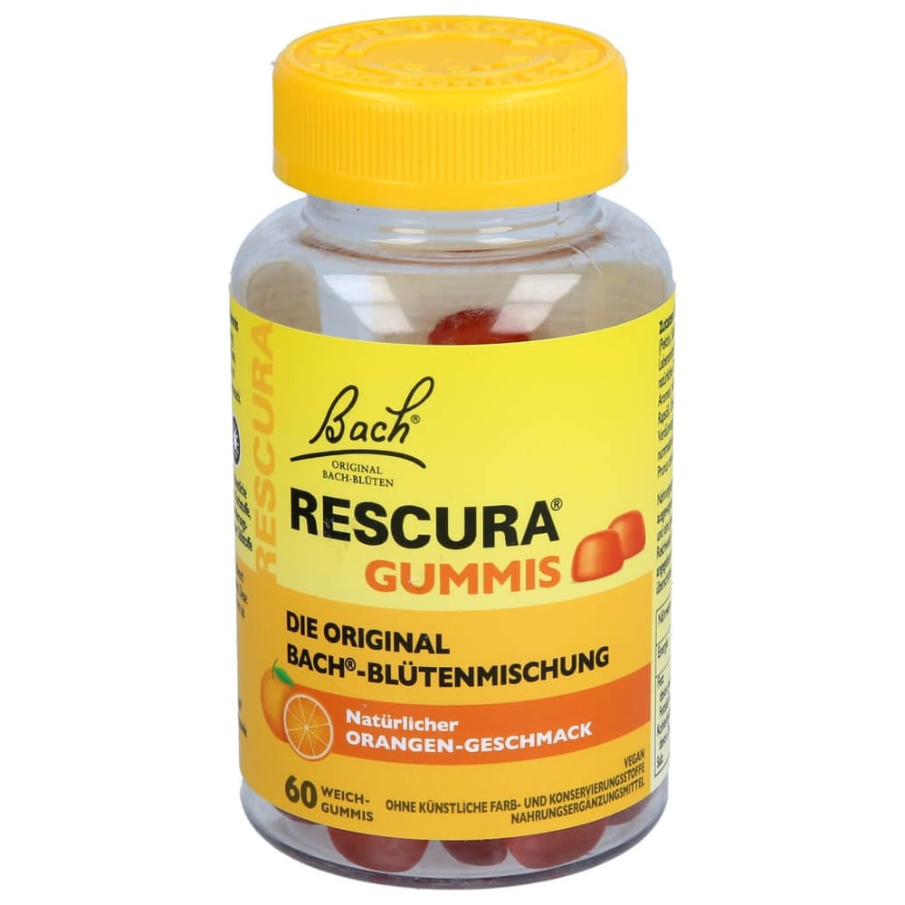 Bachblüten Original Rescura Gummis Orange
