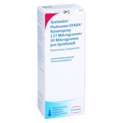 AZELASTIN/Fluticason Stada NAS 137 g/50 g/Spr hst. Produktbild 1