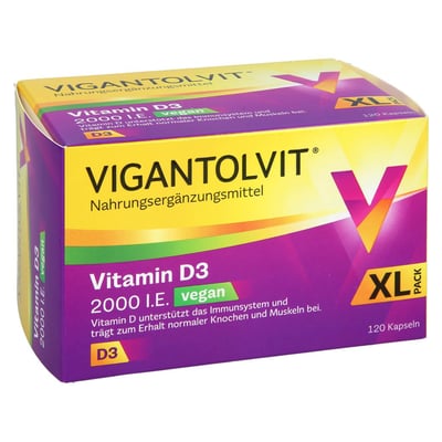 Vigantolvit 2000 I.E. Vitamin D3 Vegan