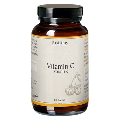 VITAMIN C-KOMPLEX Zink Histidin vegan Kaps.Erdling