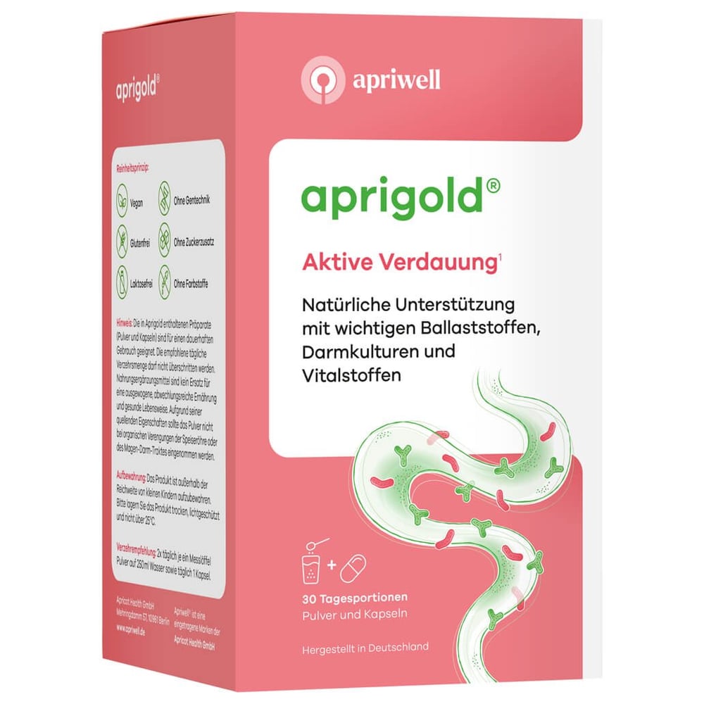 Aprigold Pulver+kapsel Set