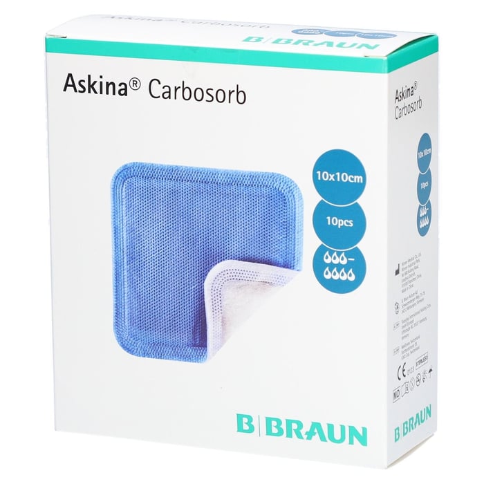Askina Carbosorb 10x10 cm Produktbild 1