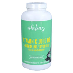 Vitamin C + Bioflavonoide 1000 mg vegan hochdosiert