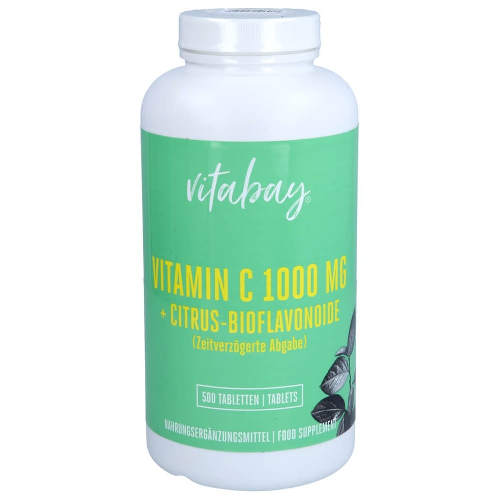 Vitamin C + Bioflavonoide 1000mg vegan hochdosiert