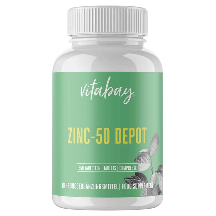 Zink 50 Depot Zinkgluconat vegan hochdosiert