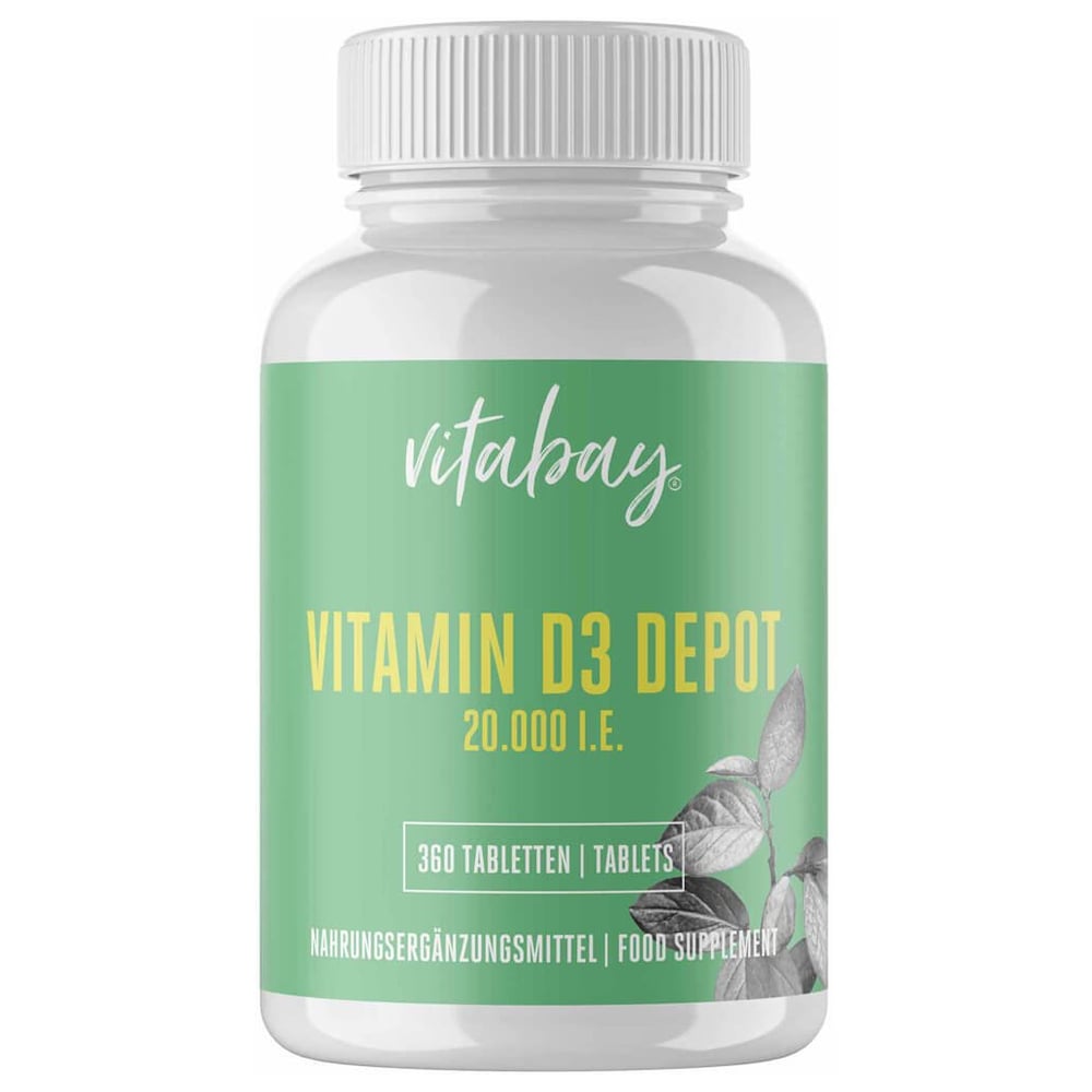 Vitamin D3 Depot 20000 I.E Cholecalciferol