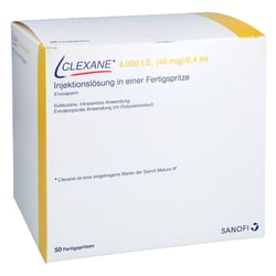Clexane 4000 I.E. (40 mg)/0,4 ml Injektionslösung