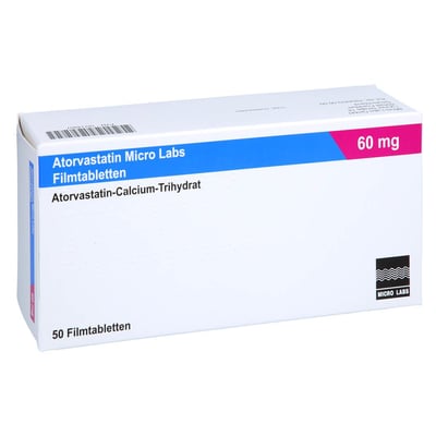 Atorvastatin Micro Labs 60 mg