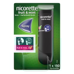 Nicorette Fruit & Mint Spray 1 mg/Sprühstoß Nfc