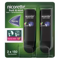Nicorette Fruit & Mint Spray 1 mg/Sprühstoß Nfc
