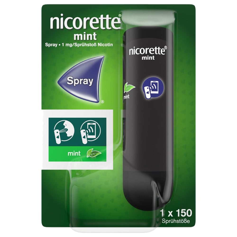 Nicorette Mint Spray 1 mg/Sprühstoß Nfc