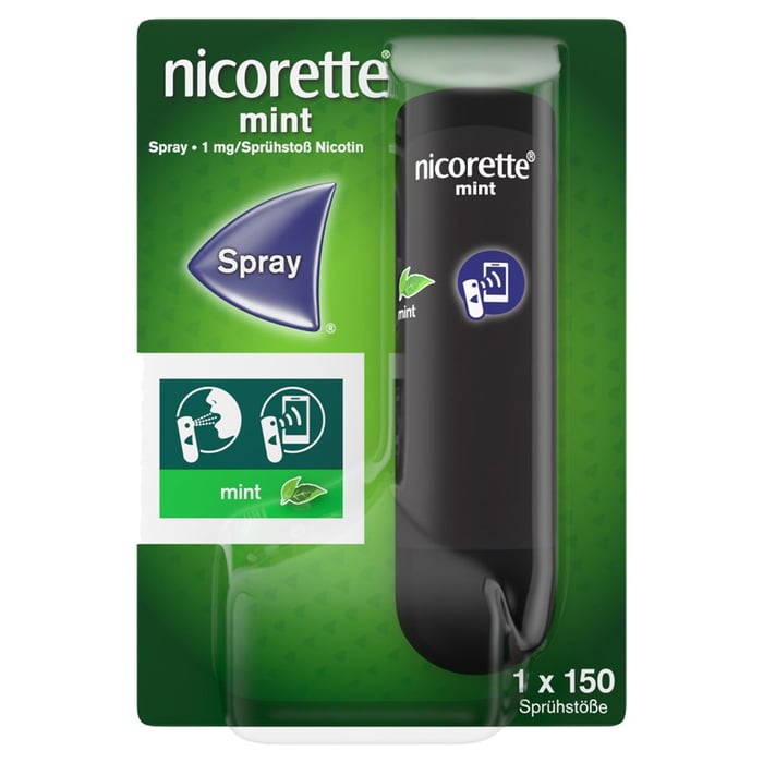 Nicorette Mint Spray 1 mg/Sprühstoß Nfc