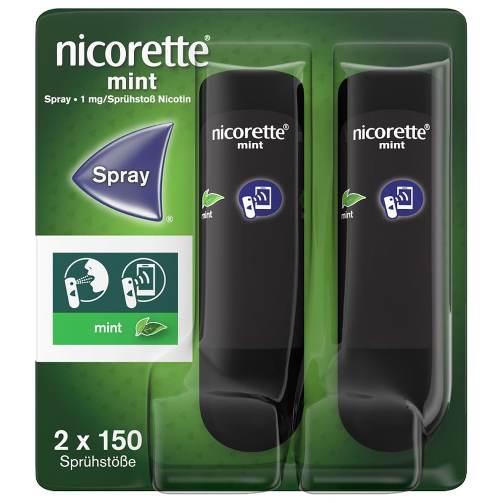 Nicorette Mint Spray 1 mg/Sprühstoß Nfc