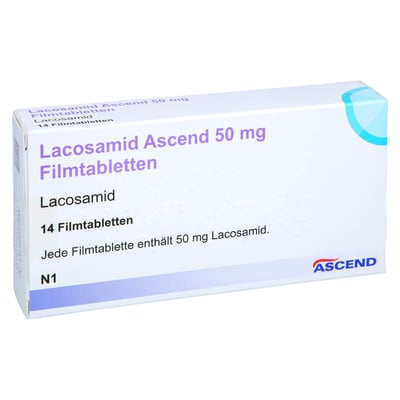 Lacosamid Ascend 50 mg