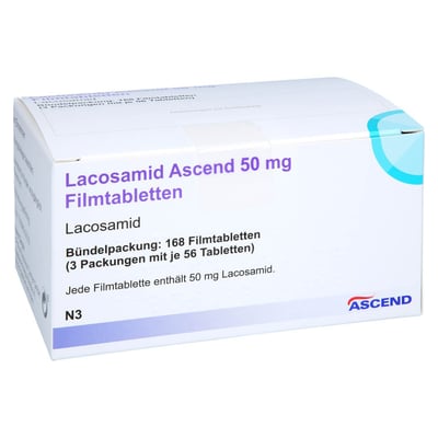 Lacosamid Ascend 50 mg