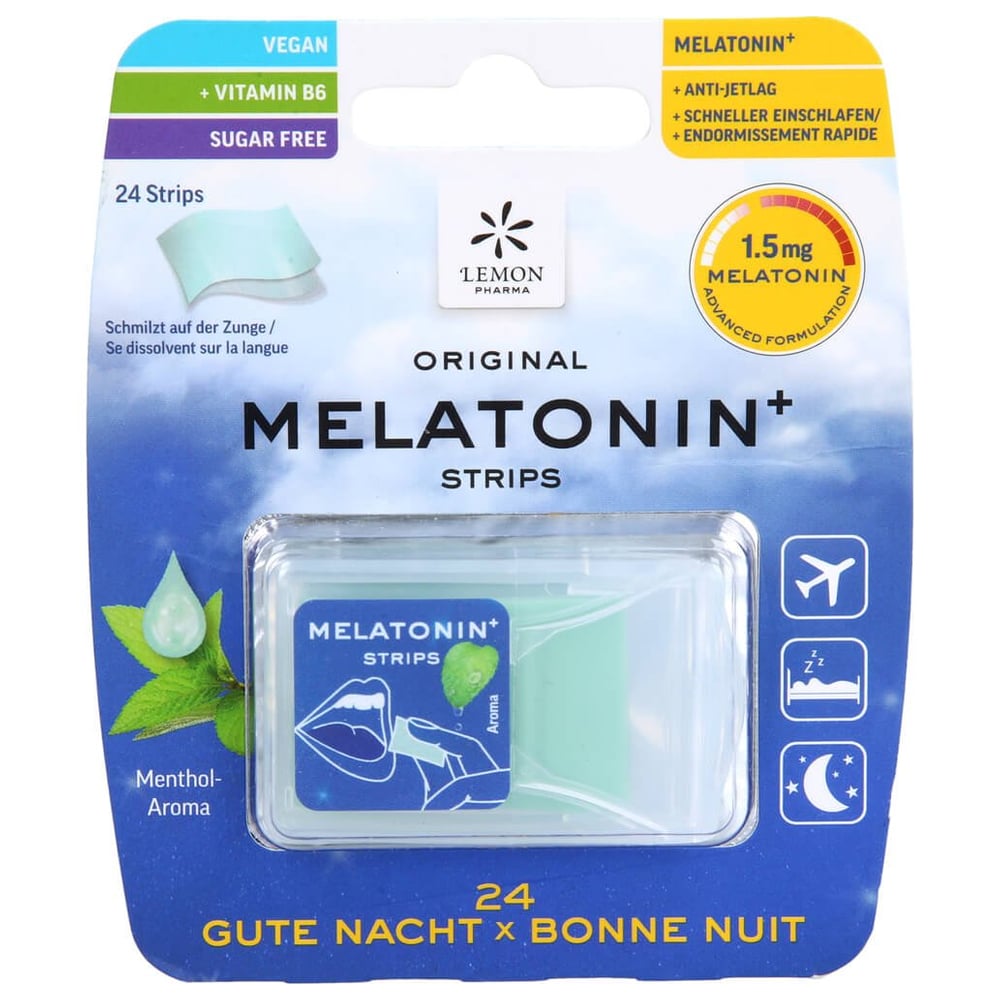 Melatonin Strips Zungenstr