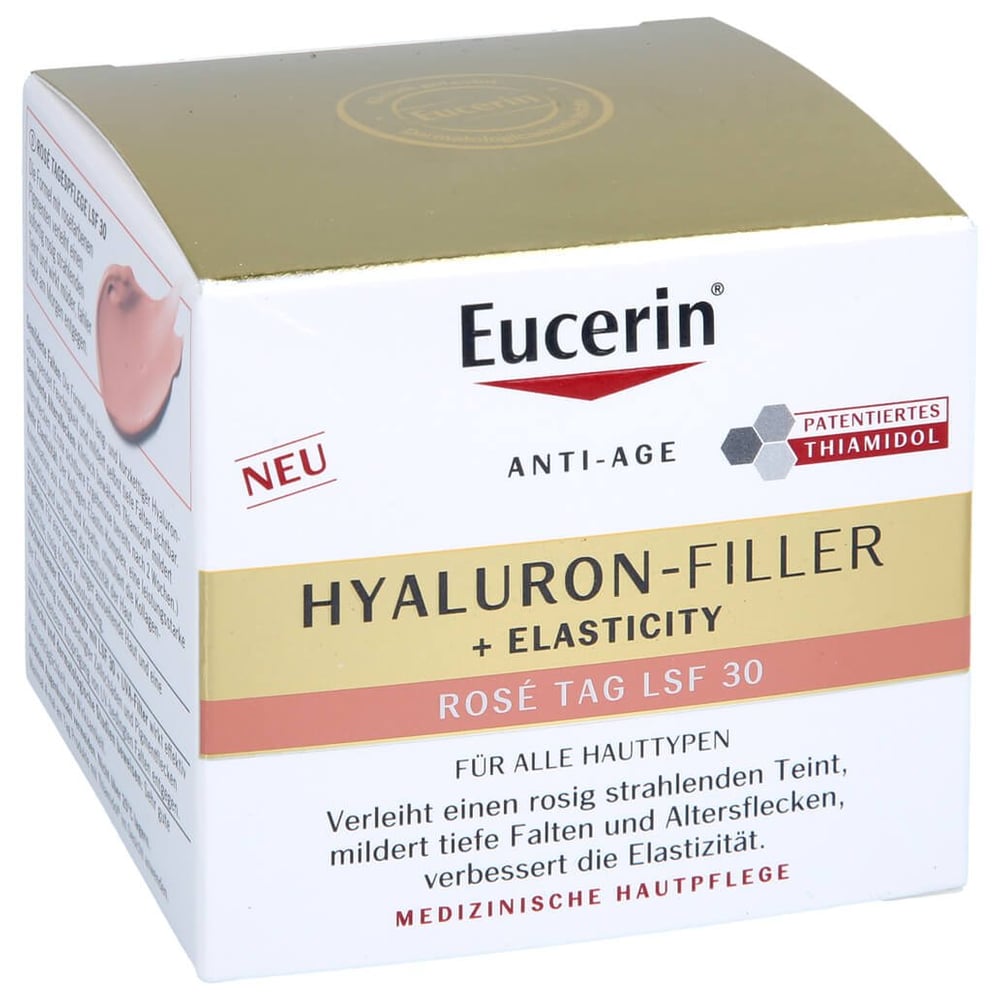 Eucerin Anti-Age Hyaluron-Filler+Elast. Rose LSF30