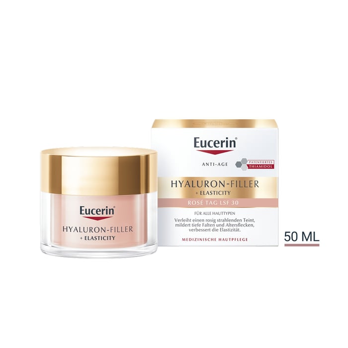 Eucerin Anti-Age Hyaluron-Filler+Elast. Rose LSF30