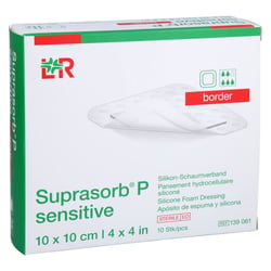 Suprasorb P sensitive PU-Schaumv.border 10x10 cm Avitamed