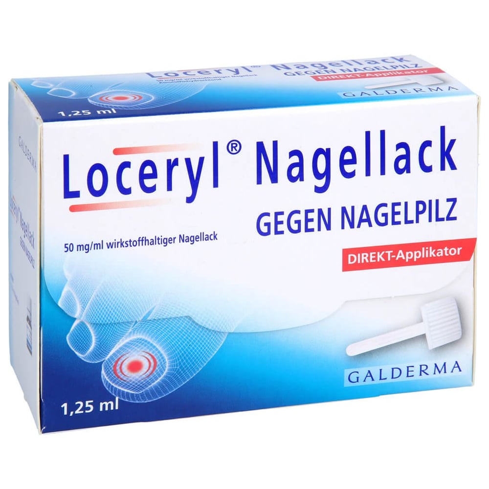 Loceryl gegen Nagelpilz