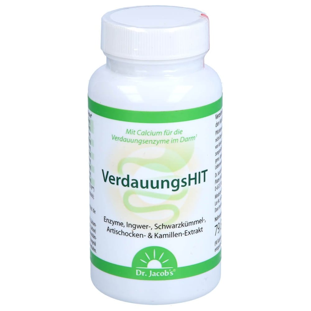 Dr.Jacob's VerdauungsHIT Enzyme Ingwer Schwarzk mmel Kamille