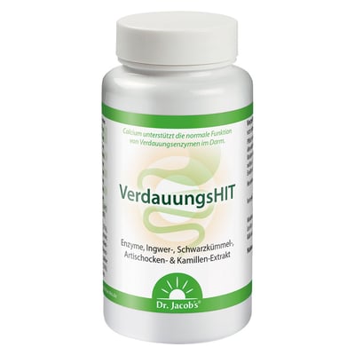 Dr. Jacob's VerdauungsHIT Enzyme Ingwer Schwarzk mmel Kamille Produktbild 1