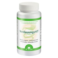 Dr.Jacob's VerdauungsHIT Enzyme Ingwer Schwarzkümmel Kamille