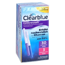 Clearblue Fertilit tsmonitor Testst bchen 30+3