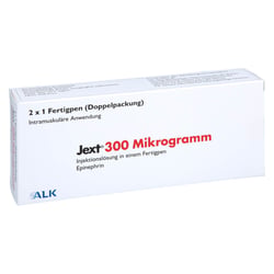 Jext 300 Mikrogramm Injektion -Lösung in einem Fertigpen