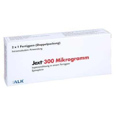 Jext 300 Mikrogramm Injektion -Lösung in einem Fertigpen Produktbild 1