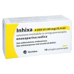 Inhixa 4000 I.E. (40 mg)/0,4 ml Injektionslösung
