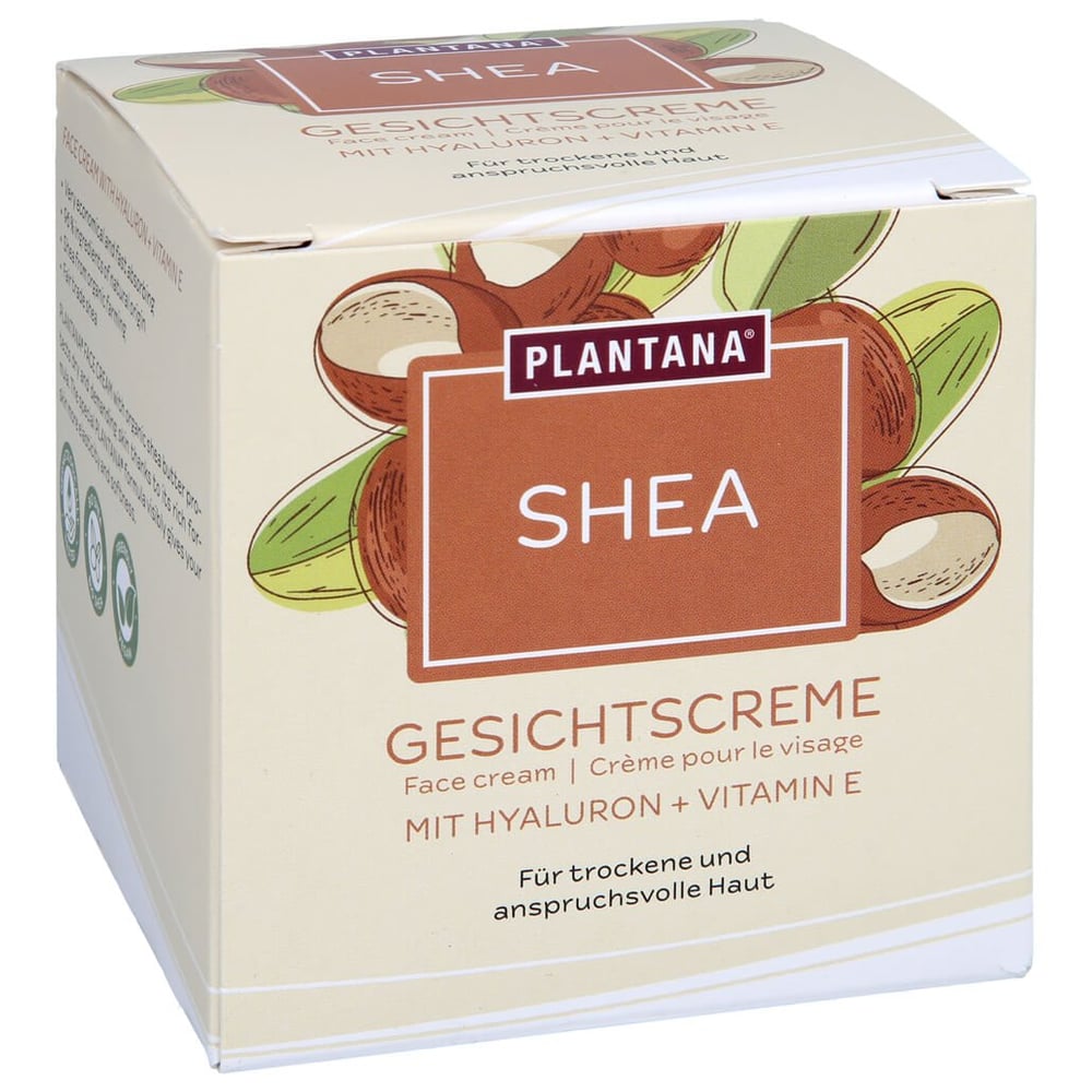 Plantana Shea Gesichtscreme Hyaluron & Vitamin-E