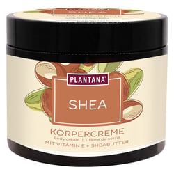 Plantana Shea Körpercreme Sheabutter mit Vitamin-E