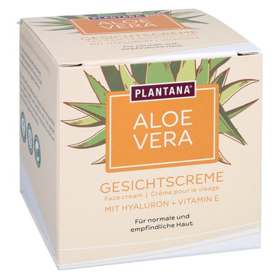 Plantana AloeVera Gesichtscreme Hyaluron & Vita.-E