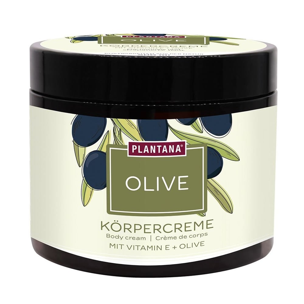 Plantana Olive Körpercreme mit Vitamin-E