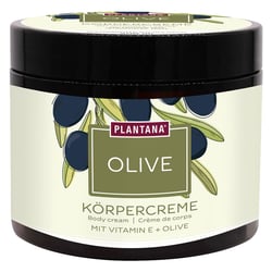 Plantana Olive Körpercreme mit Vitamin-E