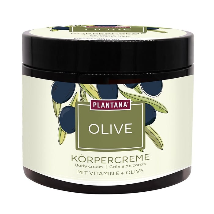 Plantana Olive Körpercreme mit Vitamin-E