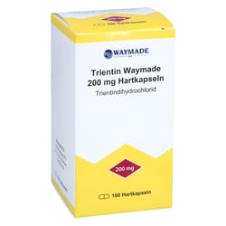 Trientin Waymade 200 mg Hartkapseln