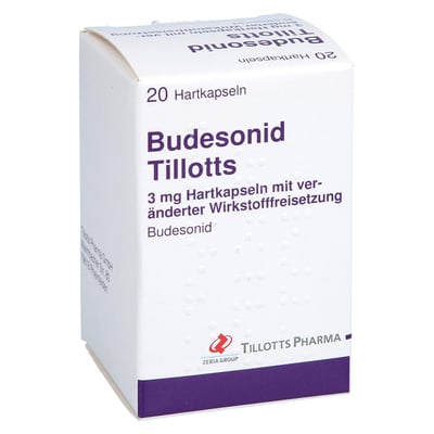 Budesonid Tillotts 3 mg HKP.m.veränd. Wirkstofffreis Produktbild 1