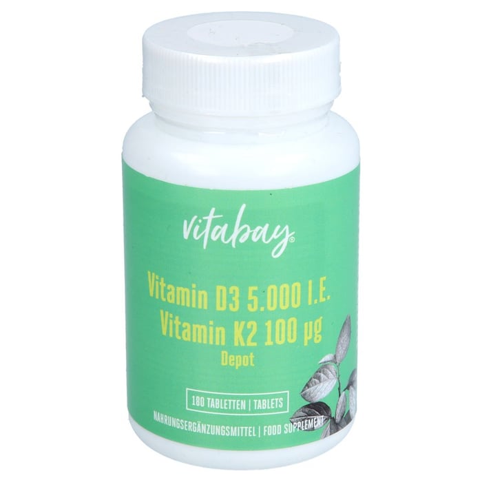 Vit D3 5000 Ie K2 100 Mcg