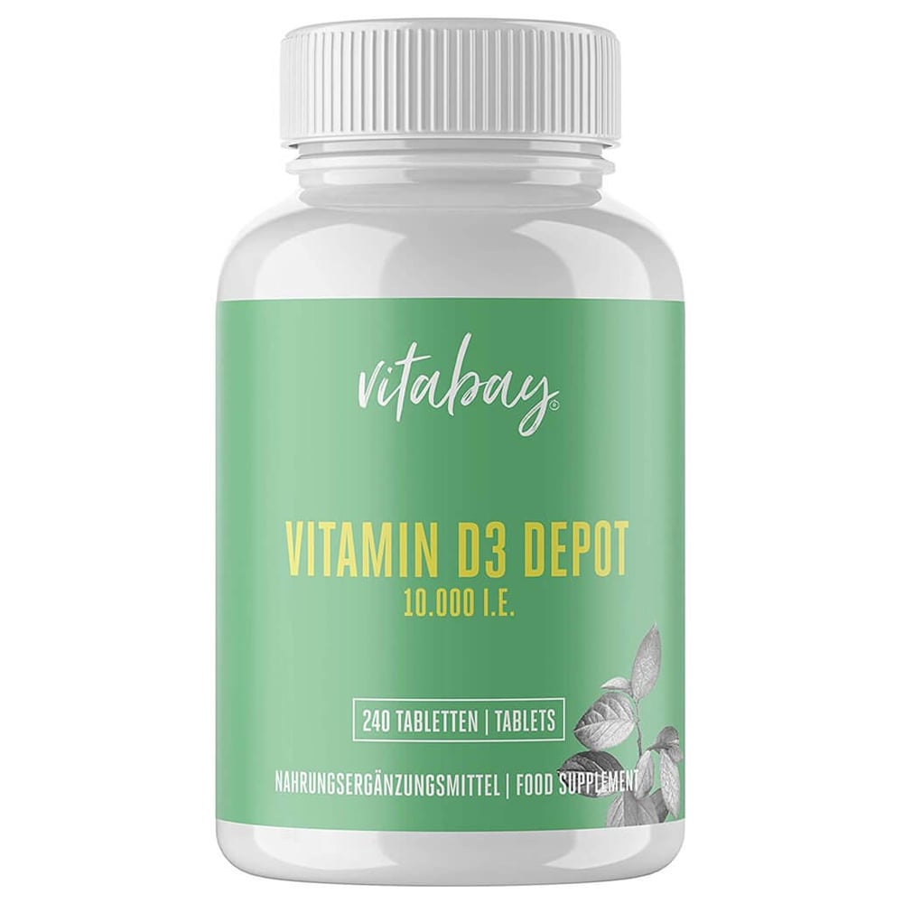 Vitamin D3 Depot 10000 IE Cholecalciferol vegan