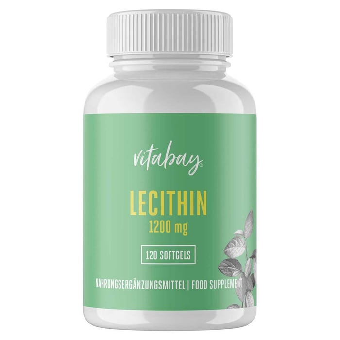 Lecithin 1200 mg Sojalecithin + Vitamin E vegan