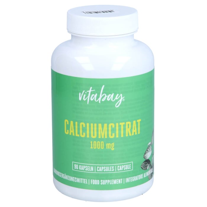 Calciumcitrat 1000 mg Kalzium hochdosiert