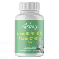 Vitamin D3 Depot 20000 IE + Vitamin K2 200 mcg