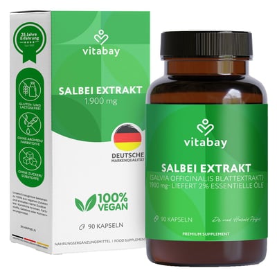 Salbei Extrakt 1900 mg