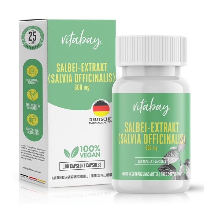Salbei Extrakt 600mg