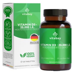 Vitamin D3 Depot 20000 IE Cholecalciferol