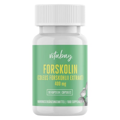 Forskolin 400 mg Coleus Forskohlii Extrakt vegan